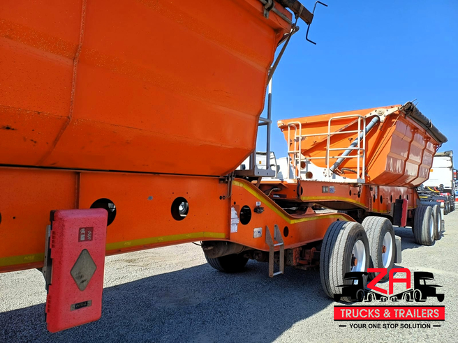 2021 AFRIT 25 CUBE SIDE TIPPER TRAILER #53111